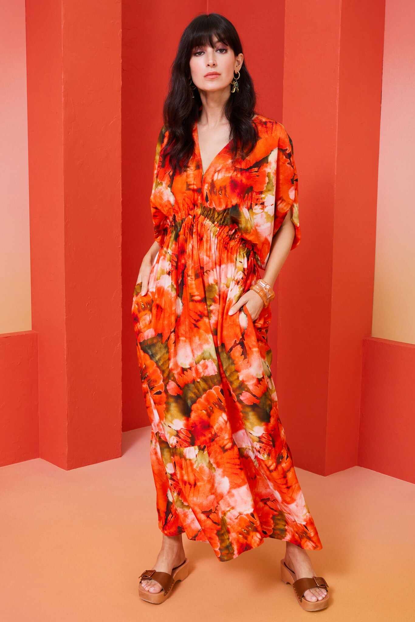 Venus Caftan Shell Fan