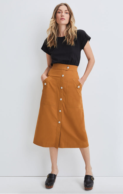 Larsen Dress Mixed Media Black